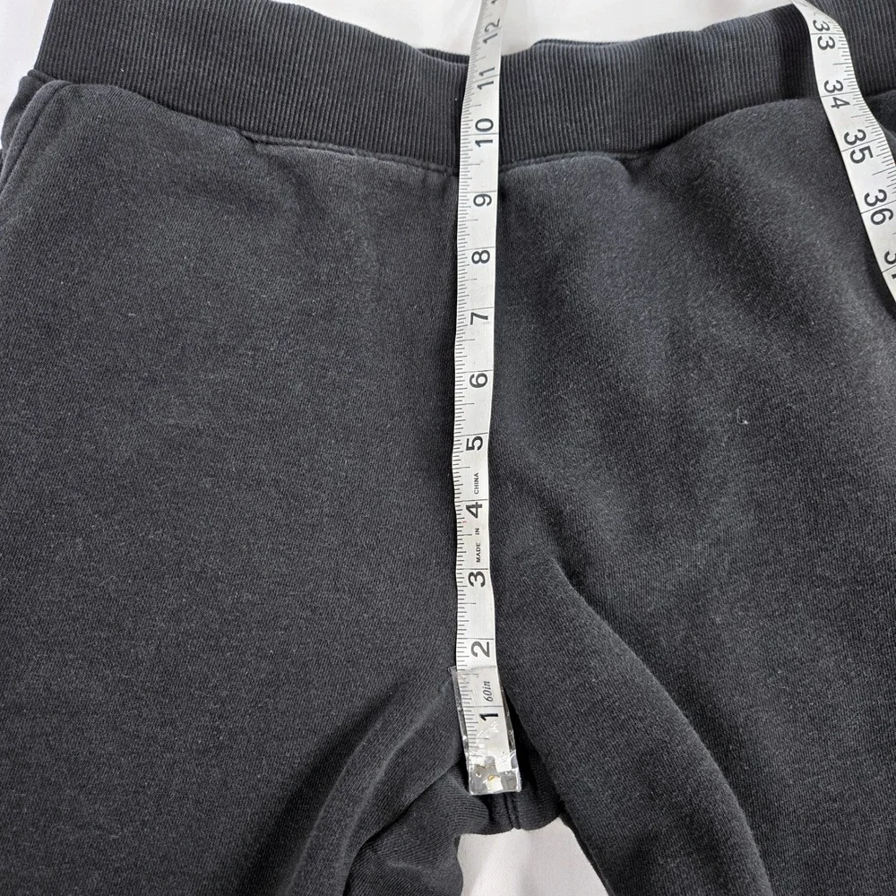 FILA Sweatpants‎ Joggers Black Cotton Blend Logo Athleisure Medium Running Cross